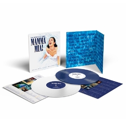 Mamma Mia Original Cast Recording WHITE / BLUE VINYL 2 LP