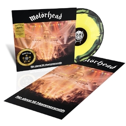 Motorhead No Sleep 'Til Hammersmith Live 50th Anniversary Edition YELLOW & BLACK SPLATTER VINYL LP