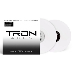 Nine Inch Nails Tron Ares Soundtrack OPAQUE WHITE VINYL 2 LP