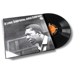 John Coltrane A Love Supreme MONO EDITION 180GM BLACK VINYL LP TIP ON JACKET