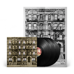 Led Zeppelin Physical Graffiti 50th anniversary DELUXE 180GM BLACK VINYL 3 LP + POSTER