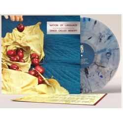 Nation of Language Dance Called Memory LOSER EDITION CLEAR WITH BLACK AND BLUE HI-MELT VINYL LP