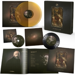 Paradise Lost Ascension AMBER VINYL 2 LP / 7"  + 12 INCH ART PRINT + 12 PAGE BOOK