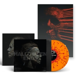 John Carpenter Halloween Ends Expanded Edition ORANGE WITH RED SPLATTER VINYL LP