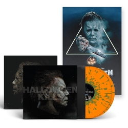 John Carpenter Halloween Kills Expanded Edition ORANGE WITH GREEN SPLATTER VINYL LP
