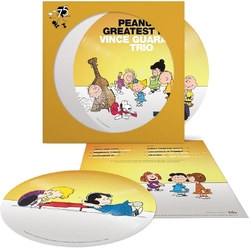Vince Guaraldi Trio Peanuts Greatest Hits 75th anniversary VINYL LP PICTURE DISC