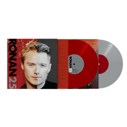 Ronan Keating Ronan 25 LIMITED RED & SILVER VINYL 2 LP