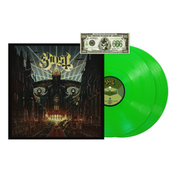 Ghost Meliora Deluxe 10th Anniversary NEON GREEN VINYL 2 LP