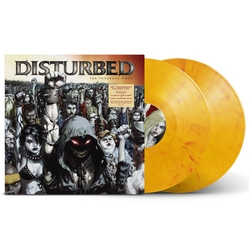 Disturbed Ten Thousand Fists 20th Anniversary LIMITED YELLOW FLAME VINYL 2 LP