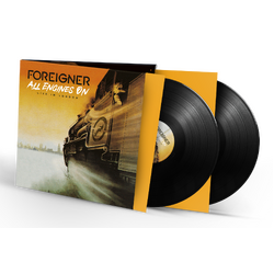Foreigner All Engines On Live In London BLACK VINYL 2 LP