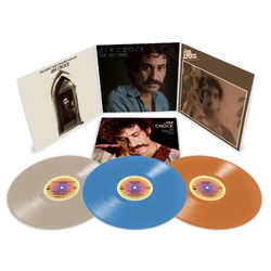 Jim Croce The Definitive Croce LIMITED BONE / SKY BLUE / TANGERINE VINYL 3 LP