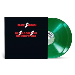 Black Sabbath We Sold Our Soul For Rock N Roll ROCKTOBER 2025 TRANSLUCENT GREEN VINYL 2 LP