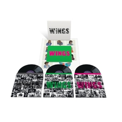 Paul McCartney And Wings WINGS STANDARD BLACK VINYL 3 LP