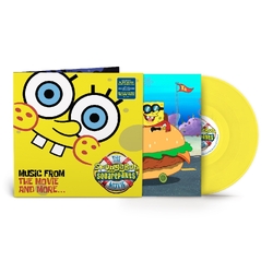 Various Artists The SpongeBob SquarePants Movie Music From The Movie and More YELLOW VINYL LP