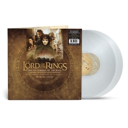 Howard Shore The Lord Of The Rings The Fellowship Of The Ring Soundtrack INDIE EXCLUSIVE LIMITED PALANTIR CLEAR VINYL 2 LP