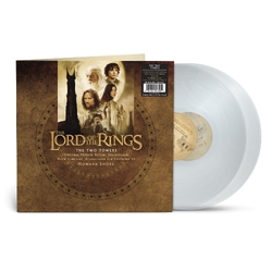 Howard Shore The Lord Of The Rings The Two Towers Soundtrack INDIE EXCLUSIVE LIMITED PALANTIR CLEAR VINYL 2 LP