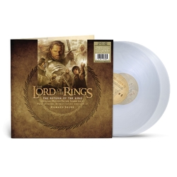 Howard Shore The Lord Of The Rings The Return Of The King Soundtrack INDIE EXCLUSIVE LIMITED PALANTIR CLEAR VINYL 2 LP