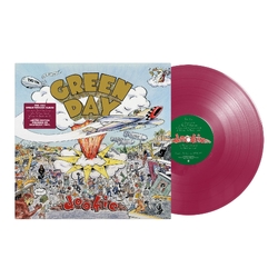 Green Day Dookie LIMITED RASPBERRY VINYL LP