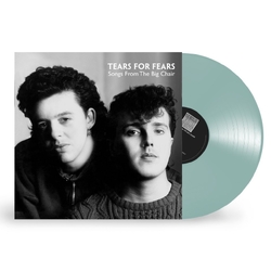 Tears For Fears Songs From The Big Chair VINYL LP - COKE BOTTLE CLEAR COLOURED