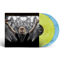 Sammy Hagar & The Best of All Worlds Band The Residency YELLOW GREEN & BLUE VINYL 2 LP