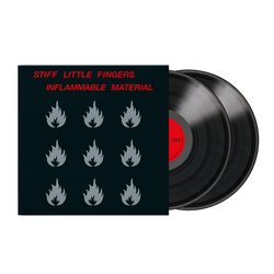 Stiff Little Fingers Inflammable Material / Trron 1979 BLACK VINYL 2 LP
