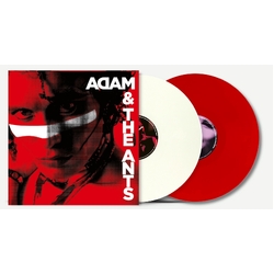 Adam & The Ants The Singles LIMITED RED / WHITE VINYL 2 LP