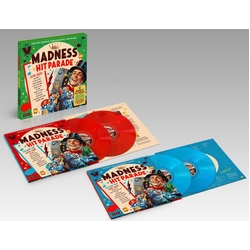 Madness Hit Parade 1979 - 2024 LIMITED TRANSLUCENT RED & BLUE VINYL 4 LP SLIPCASE