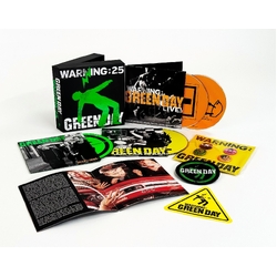 Green Day Warning 25th Anniversary DELUXE 4CD BOX SET