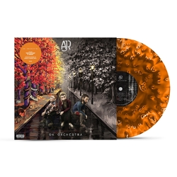 AJR OK ORCHESTRA LIMITED GHOSTLY ORANGE VINYL LP