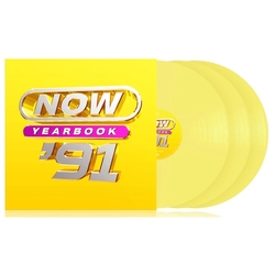 Various Now Yearbook 1991 YELLOW VINYL 3 LP