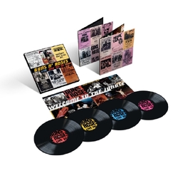 Guns N' Roses Live Era '87-'93 DELUXE BLACK VINYL 4 LP SET GATEFOLD + POSTER