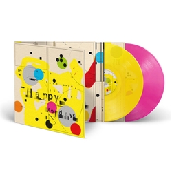 Happy Mondays The Factory Singles LIMITED YELLOW & MAGENTA VINYL 2 LP