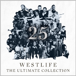 Westlife 25 The Ultimate Collection BLACK VINYL LP