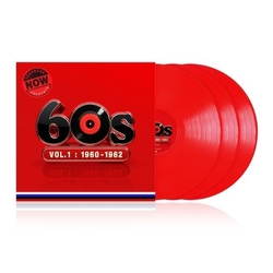 Various Artists NOW Yearbook Presents The 60s Volume 1 1960 - 1962 BRIGHT RED VINYL 3 LP SET