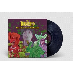 The Damned Not Like Everybody Else INDIE RAINBOW SPARKLE VINYL LP