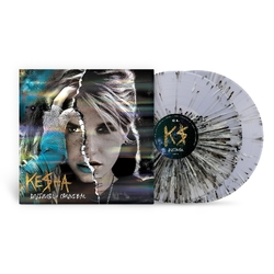 Kesha Animal + Canibal 15th anniversary BLACK & WHITE TRANSLUCENT SPLATTER VINYL 2 LP