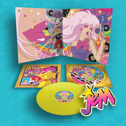Jem And The Holograms Jem And The Holograms DELUXE YELLOW VINYL 2 LP