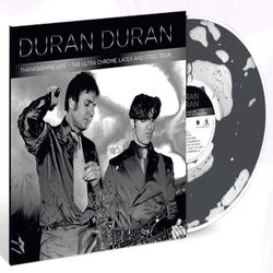 Duran Duran Thanksgiving Live Ultra Chrome Latex And Steel Tour NUMBERED BLACK LIQUID FILL VINYL LP