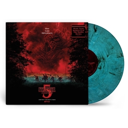Various Artists Stranger Things 5 Soundtrack LIMITED SEA BLUE SMOKE VINYL LP