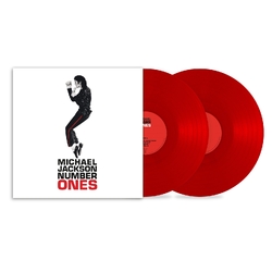 Michael Jackson Number Ones RED VINYL 2 LP