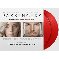 Thomas Newman Passengers Soundtrack MOV limited NUMBERED 180GM TRANSLUCENT RED VINYL 2 LP