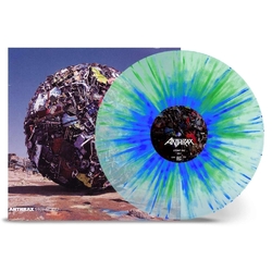 Anthrax STOMP 442 VINYL LP - COLOURED BLUE GREEN