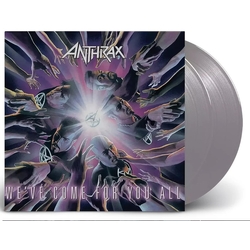 Anthrax We've Come For You All VINYL 2 LP - COLOURED SILVER