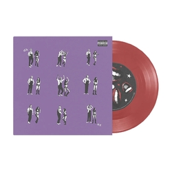 Olivia Rodrigo David Byrne drivers licence Burning Down The House TRANSLUCENT RED VINYL 7INCH