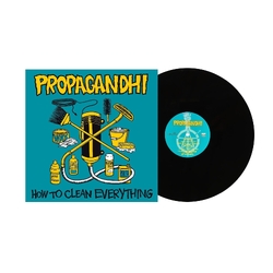 Propagandhi How To Clean Everything BLACK VINYL LP