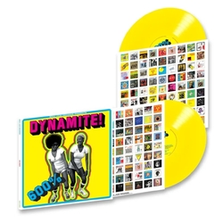 Soul Jazz Records Presents 600% DYNAMITE! Ska Soul Rocksteady Funk and Dub in Jamaica TRANSPARENT YELLOW VINYL 2 LP