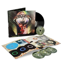 Van Halen 5150 EXPANDED EDITION DELUXE BLACK VINYL LP / 3CD / BLU-RAY SET