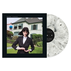 Black Marble It's Immaterial BLACK & WHITE MARBLED VINYL LP