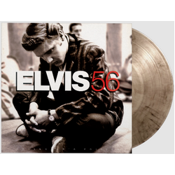 Elvis Presley Elvis '56 MOV COLLECTOR'S EDITION limited numbered VINYL LP - COLOURED Crystal Clear & Black Marbled