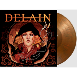 Delain We Are The Others MOV limited numbered VINYL LP - COLOURED Orange & Black Marbled